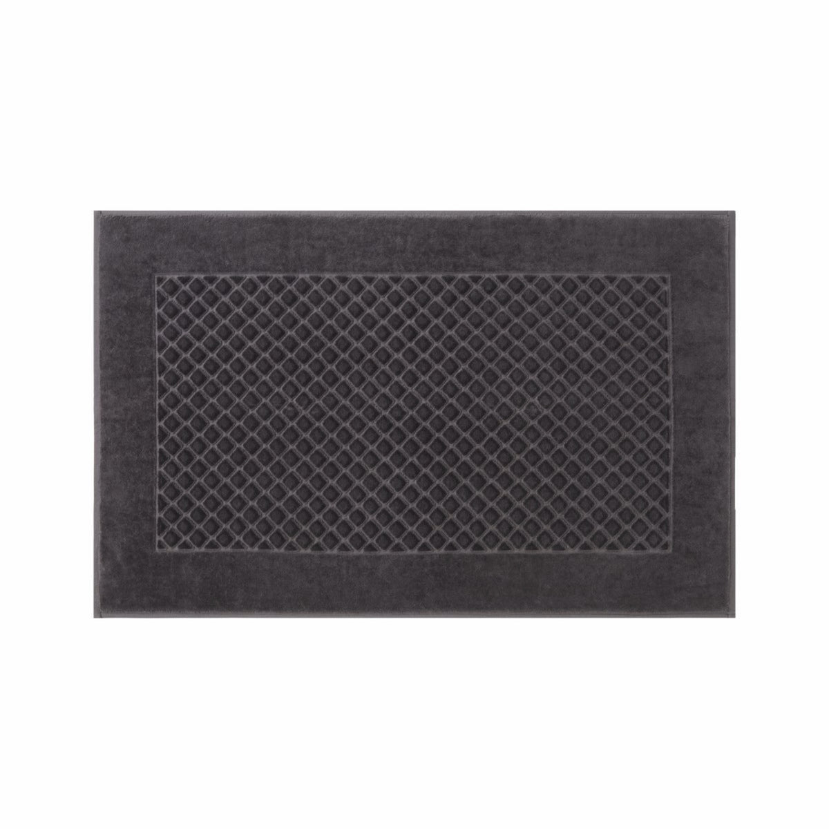 Bath Mat of Yves Delorme Etoile Bath Towels in Ardoise color