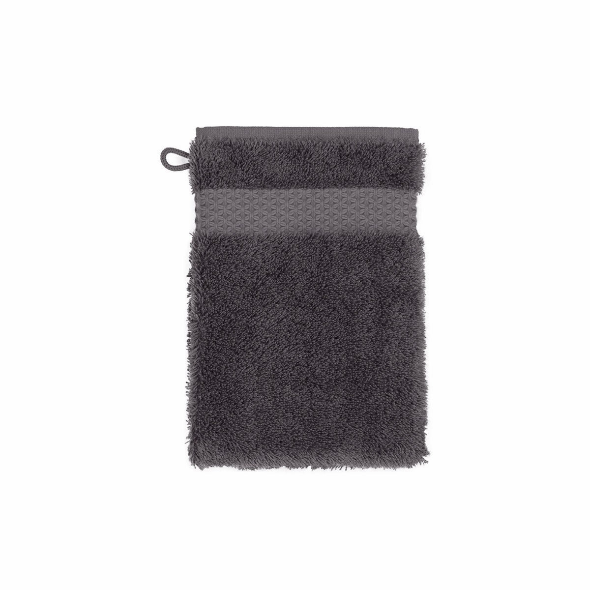 Bath Mitt of Yves Delorme Etoile Bath Towels in Ardoise color