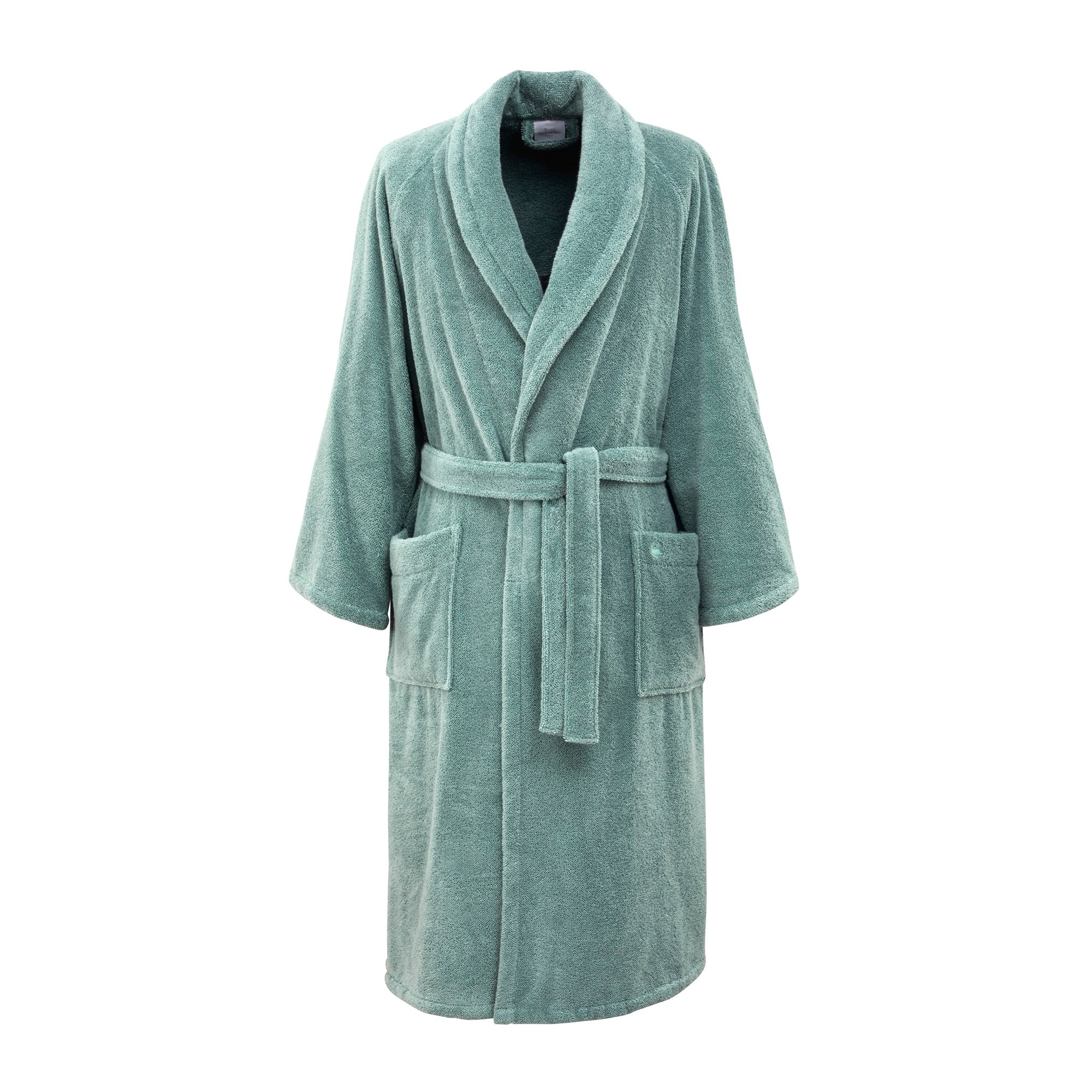 Folded Rpbe Elegant Bath Robes by Yves Delorme – Luxury in Every Fold