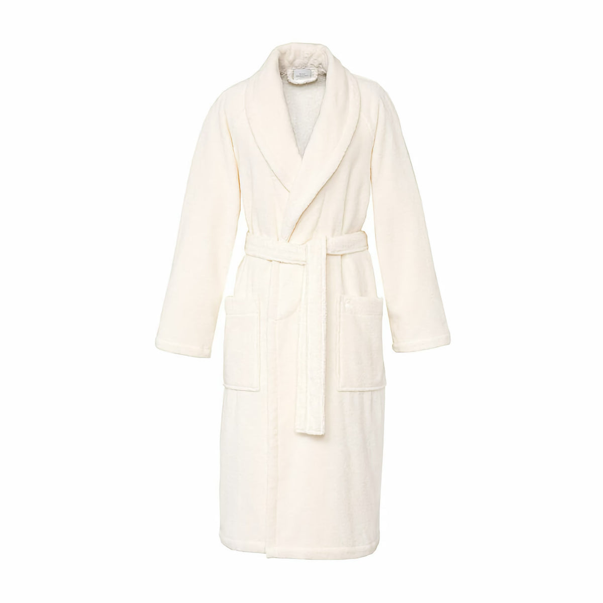 Front View of Yves Delorme Etoile Bath Robe in Color Nacre