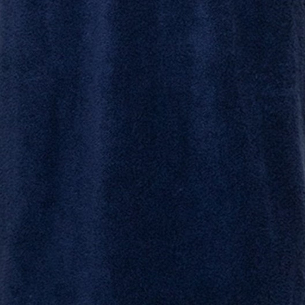 Folded Silo of Yves Delorme Etoile Bath Robe in Color Marine