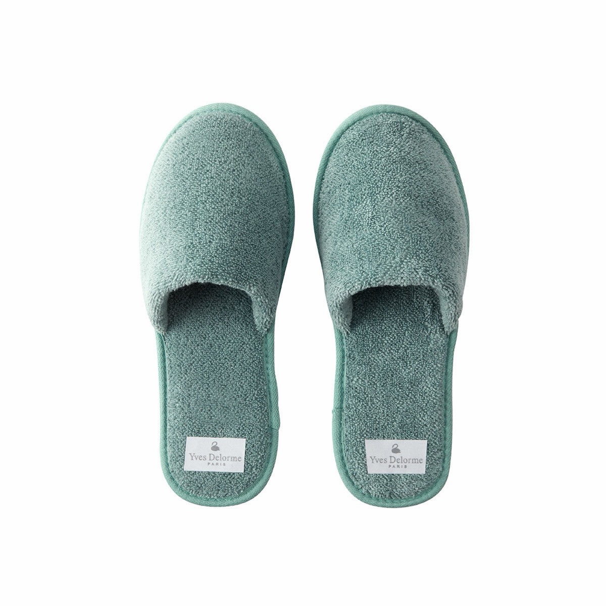 Pair of Fjord Yves Delorme Etoile Slippers