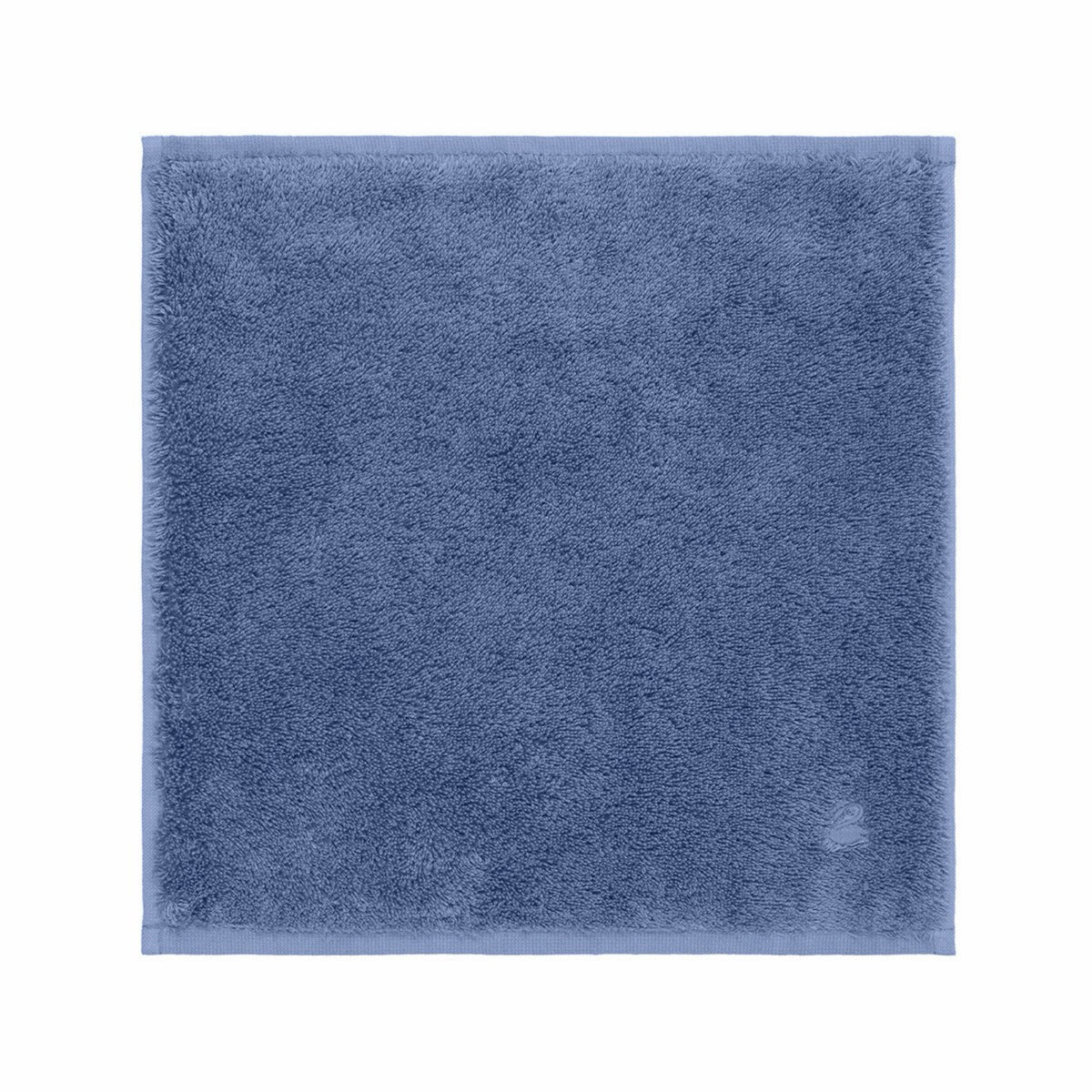 Wash Cloth of Yves Delorme Etoile Bath Towels in Outremer color