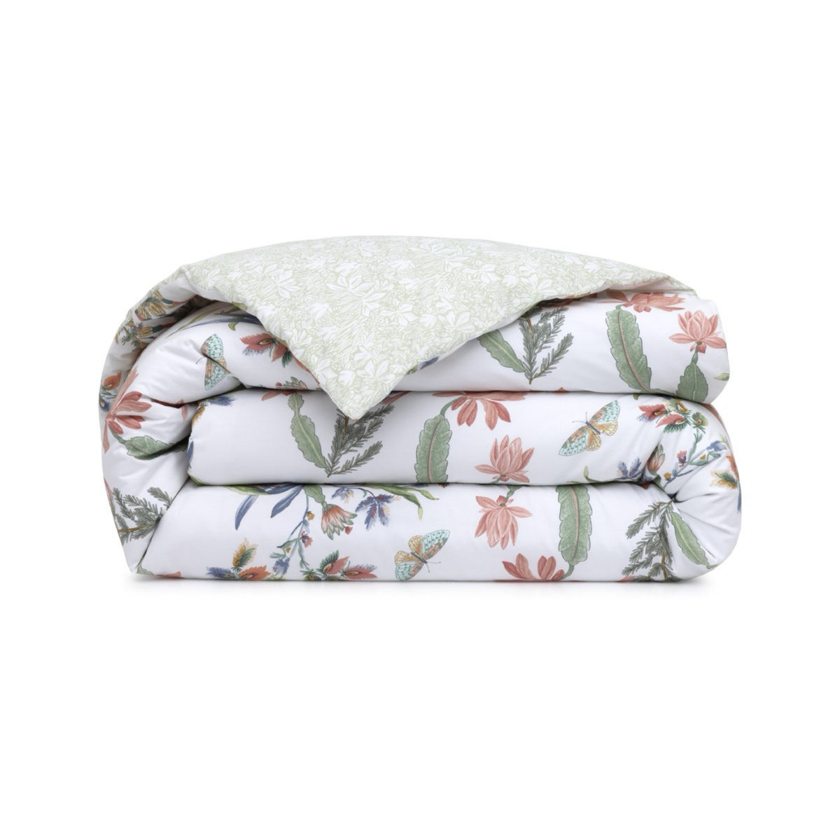 A folded Duvet Cover of Yves Delorme Eze Bedding