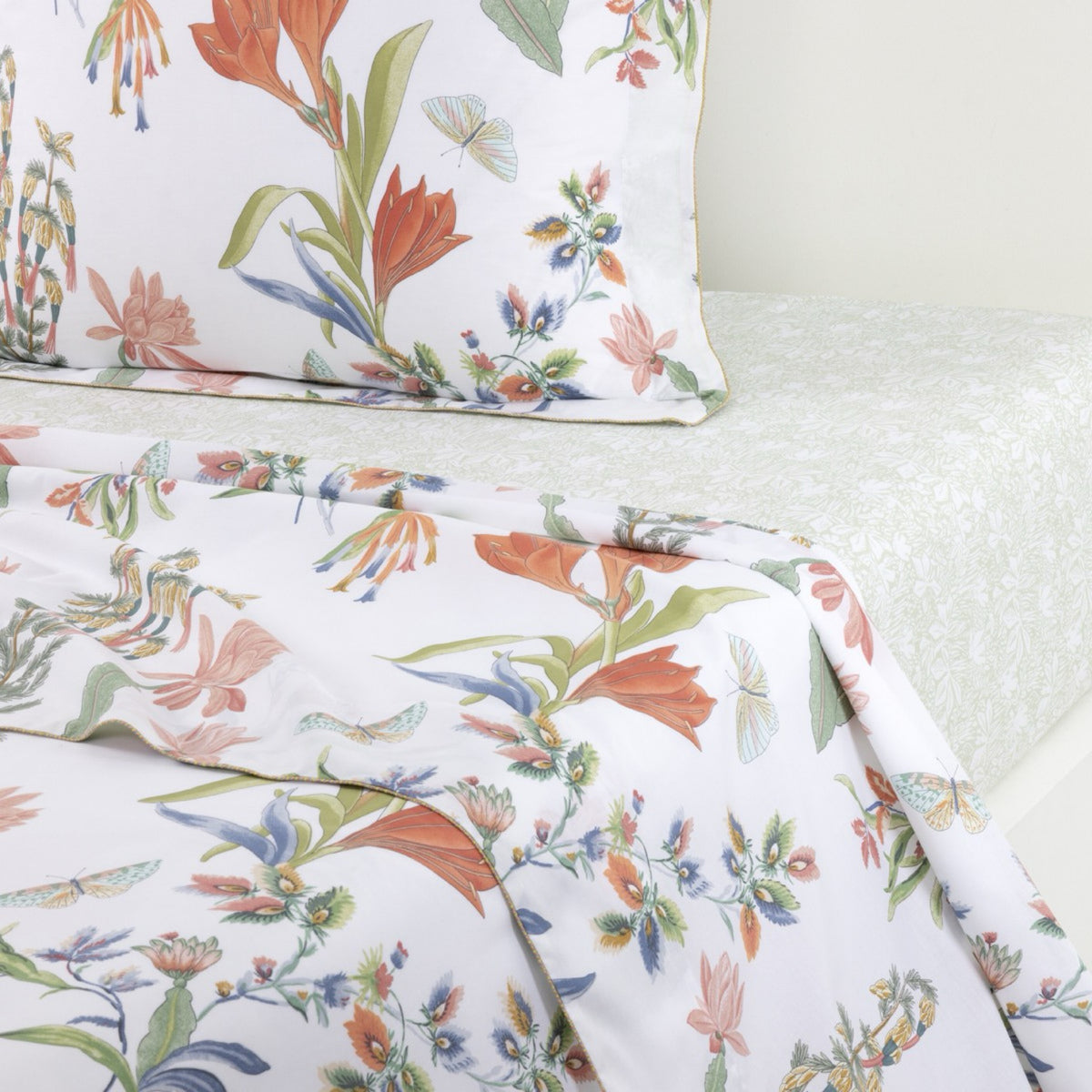 Flat Sheet of Yves Delorme Eze Bedding Collection