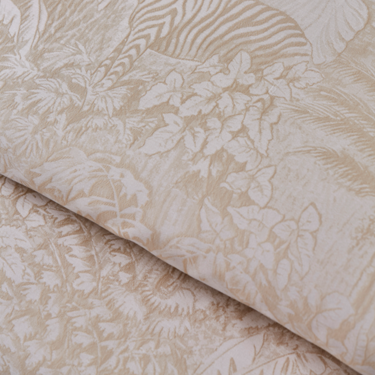 Fabric Detail of Yves Delorme Faune Bedding