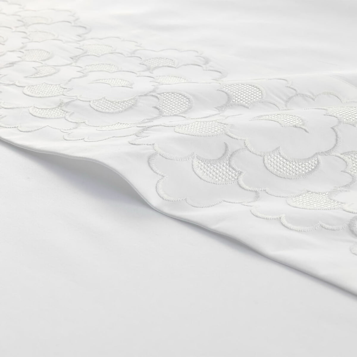 Fabric of Yves Delorme Festons Bedding