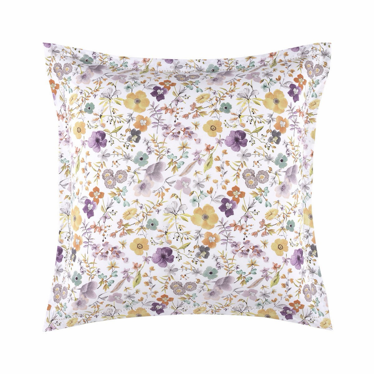 Euro Sham from Yves Delorme Fleurs Bedding Collection