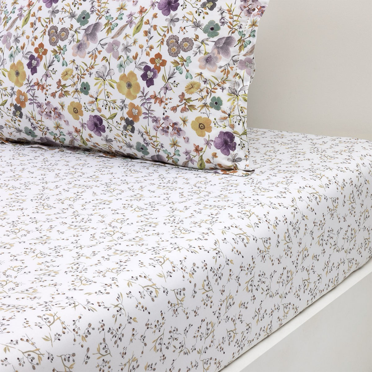 Fitted Sheet from Yves Delorme Fleurs Bedding Collection