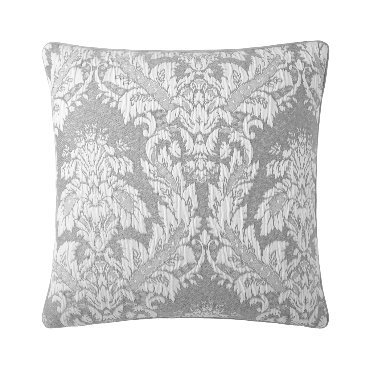 Silo of Yves Delorme Fresque Decorative Pillow in Platine