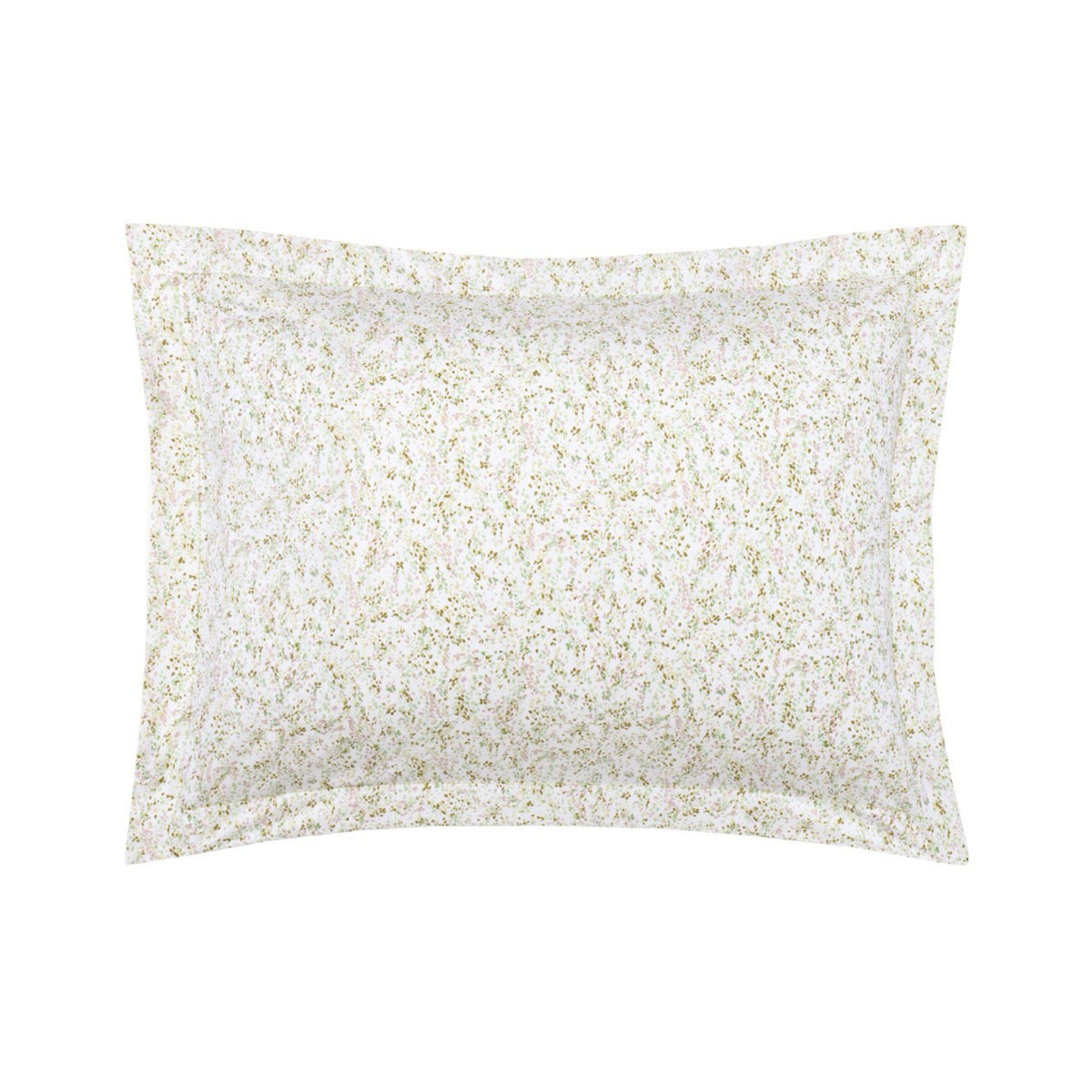 Back side of Sham from Yves Delorme Gaura Bedding Collection