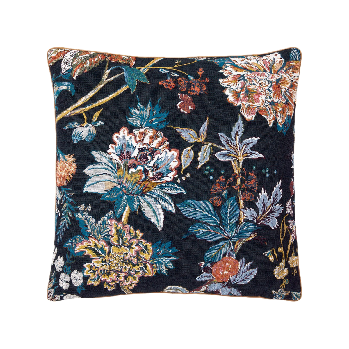 Decorative Pillow of Yves Delorme Golestan Bedding in Nuit Color