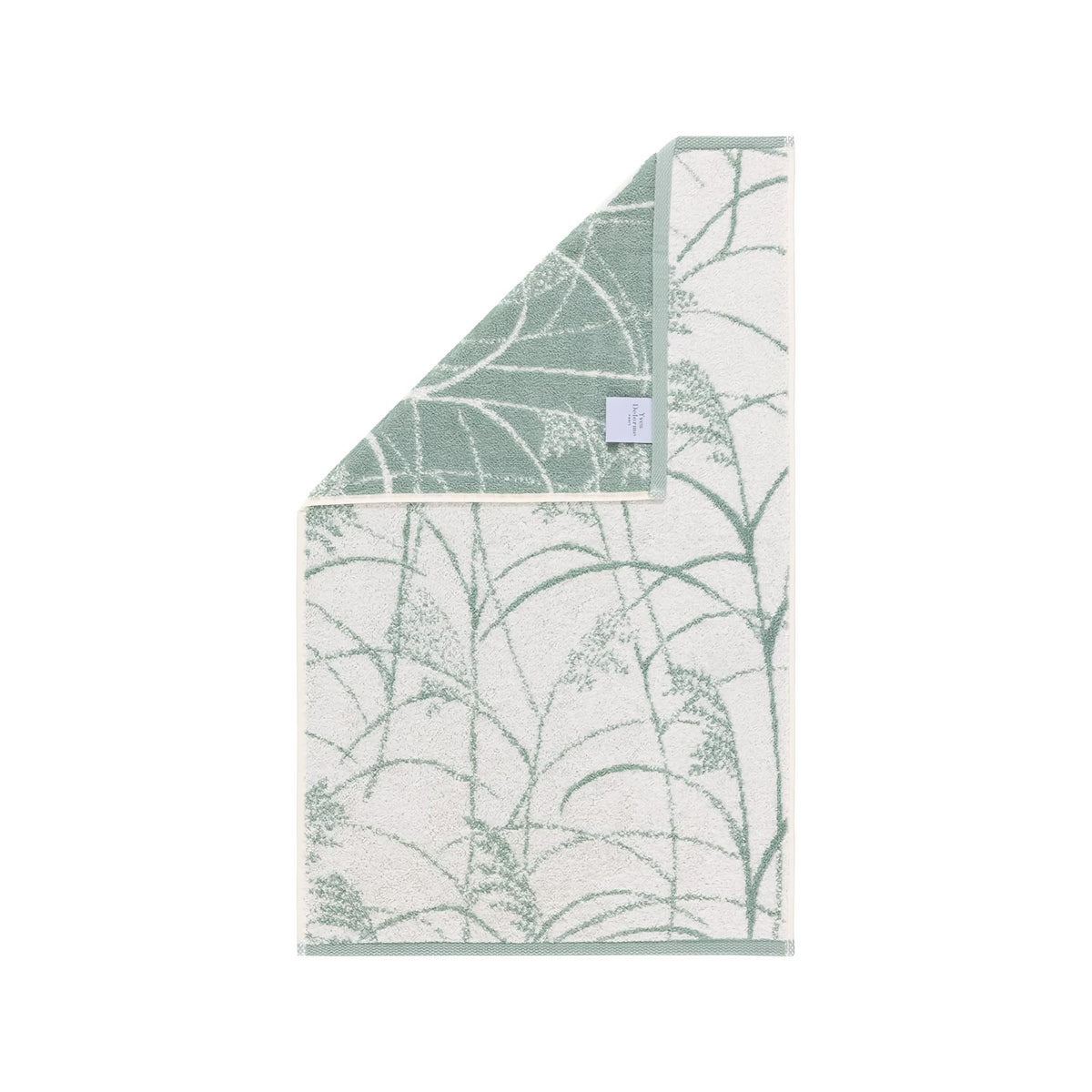 Folded Yves Delorme Graminee Guest Towel