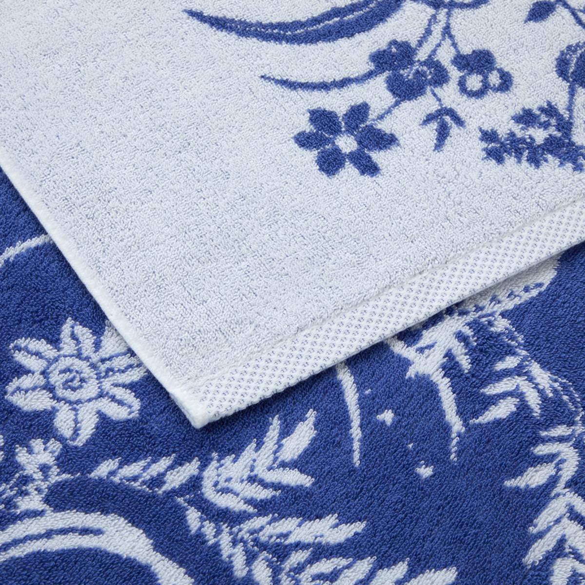 Closeup of Yves Delorme Herbier Bath Collection