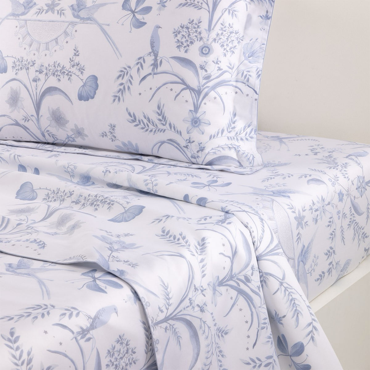 Flat Sheet from Yves Delorme Herbier Bedding Collection