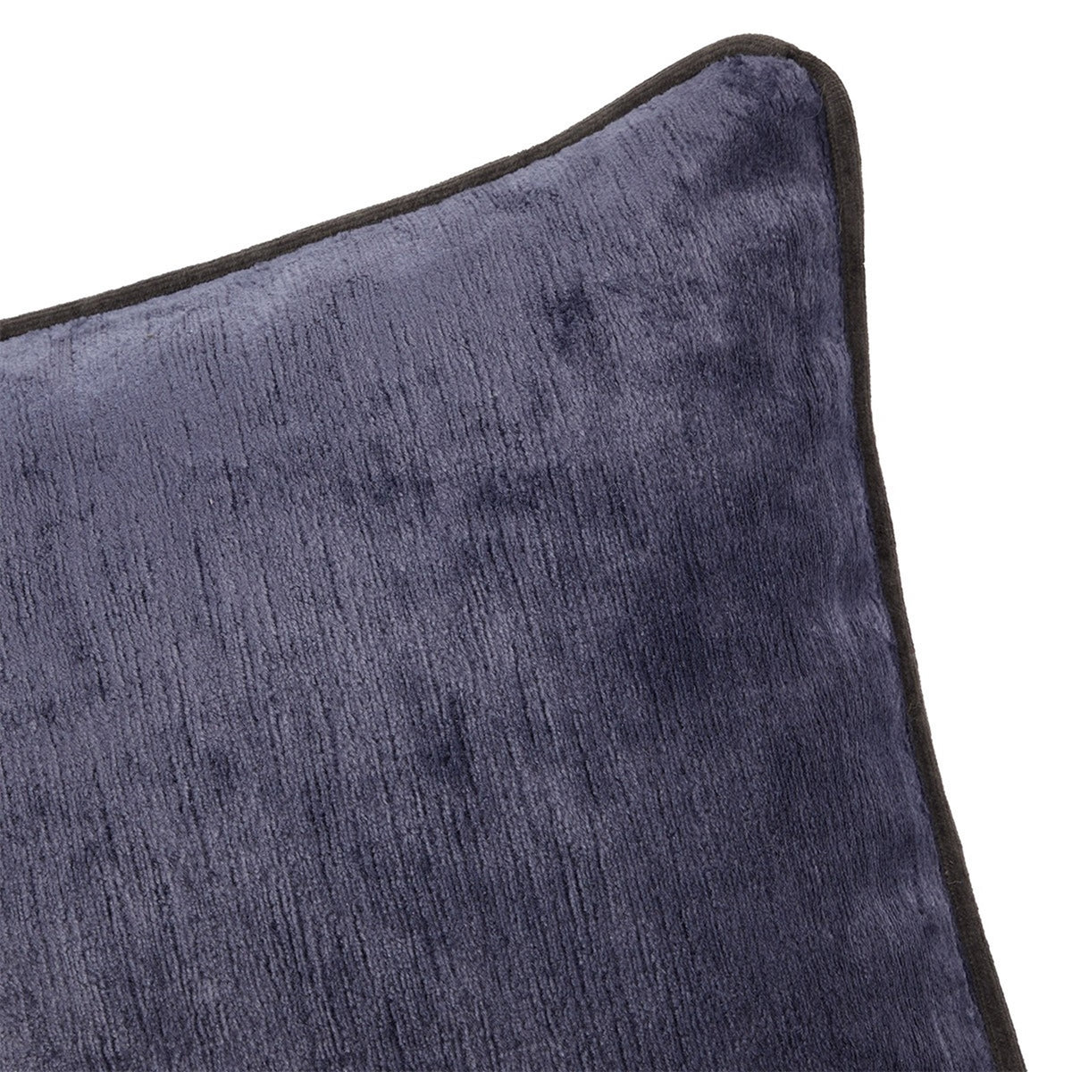 Close Up Image of Yves Delorme Iosis Boromee Decorative Pillow in Encre Color