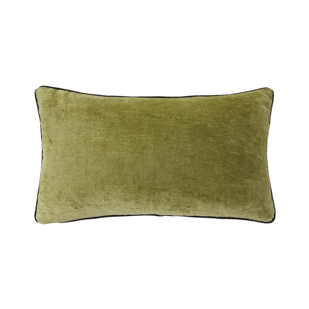 Silo Image of Yves Delorme Iosis Boromee Rectangle Decorative Pillow in Kaki Color