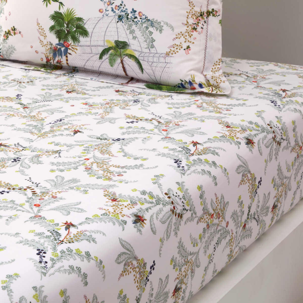 Fitted Sheet Yves Delorme Jardins Bedding