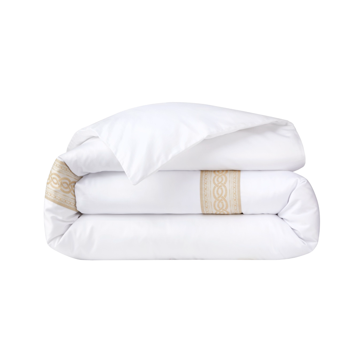 Folded Duvet Cover of Yves Delorme Joyau Bedding