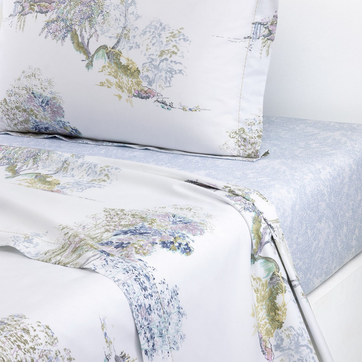 Flat Sheet from Yves Delorme Lande Bedding Collection