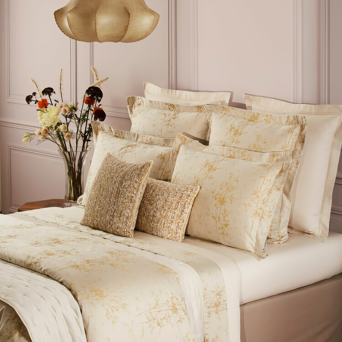 Corner View of Yves Delorme Legende Bedding