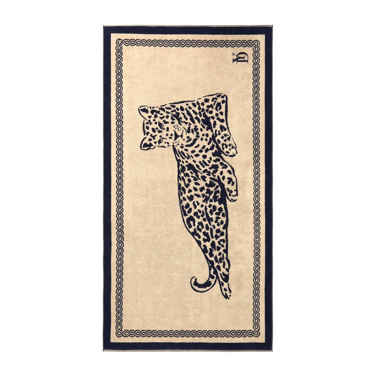 Yves Delorme Leopard Beach Towels