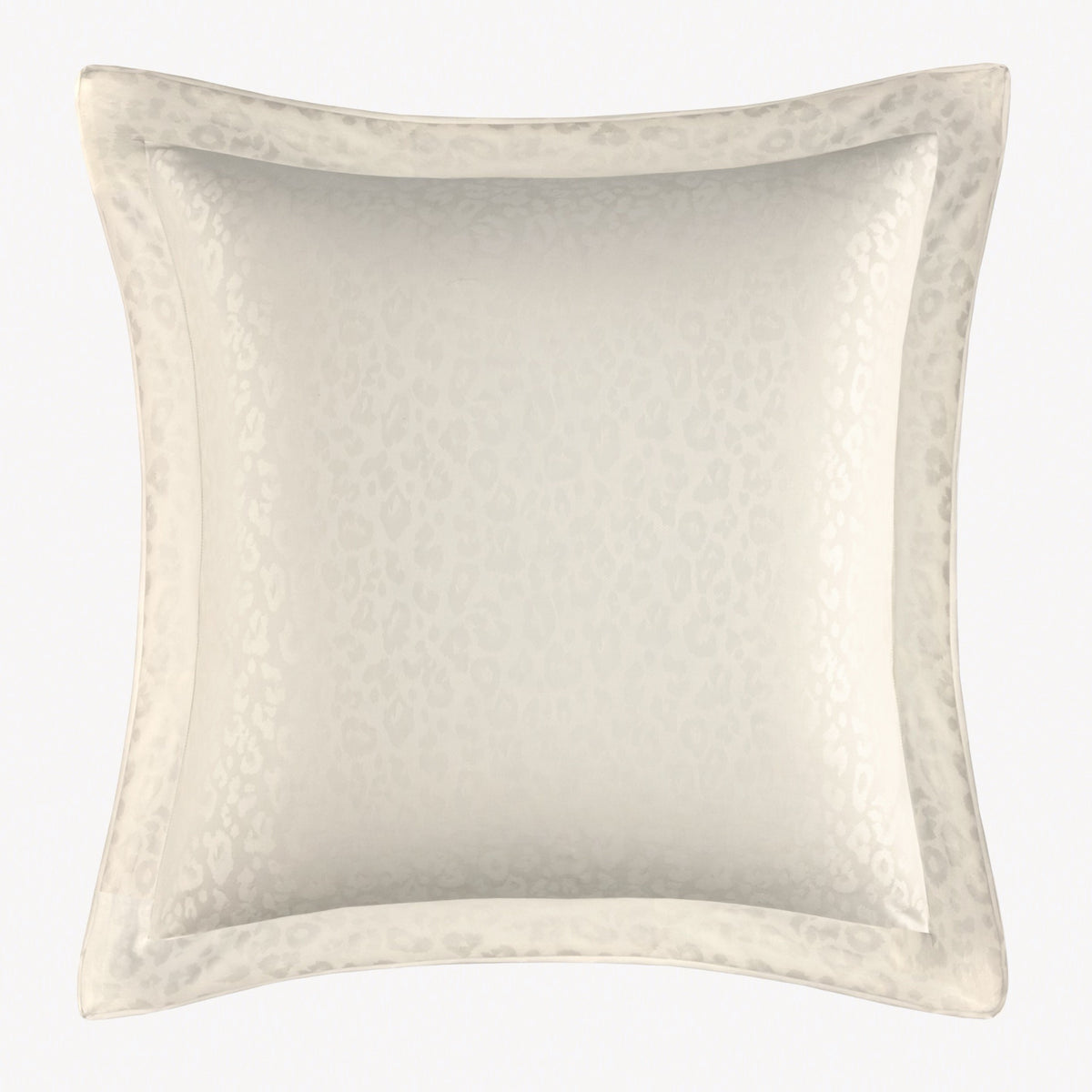 Euro Sham of Yves Delorme Leopard Bedding