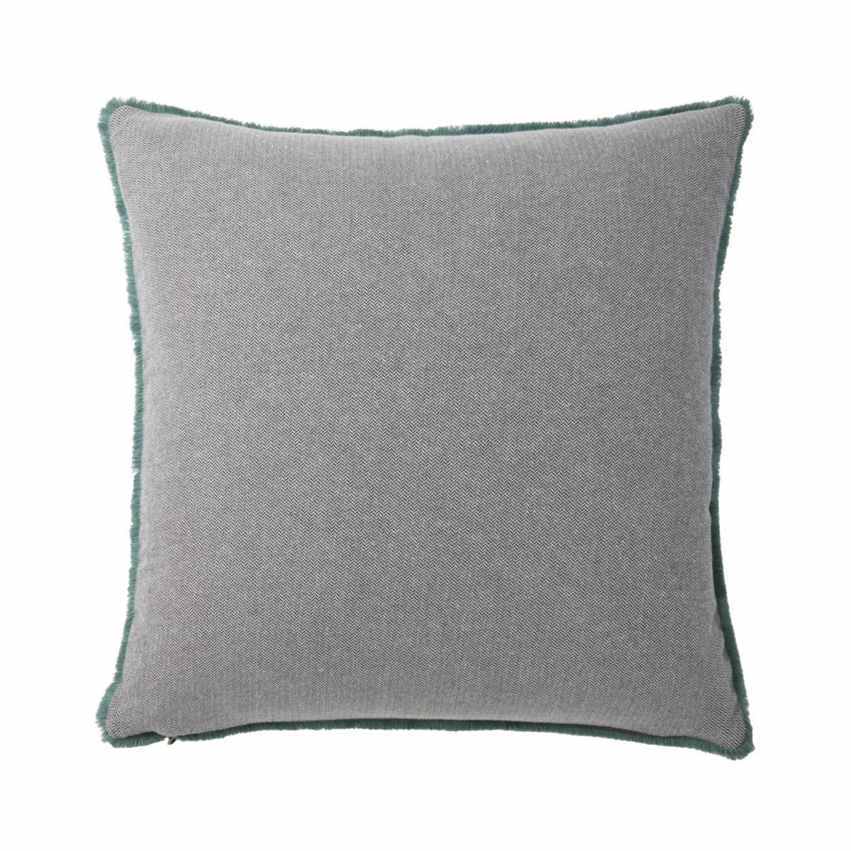 Back side of Paon Yves Delorme Manaca Decorative Pillows