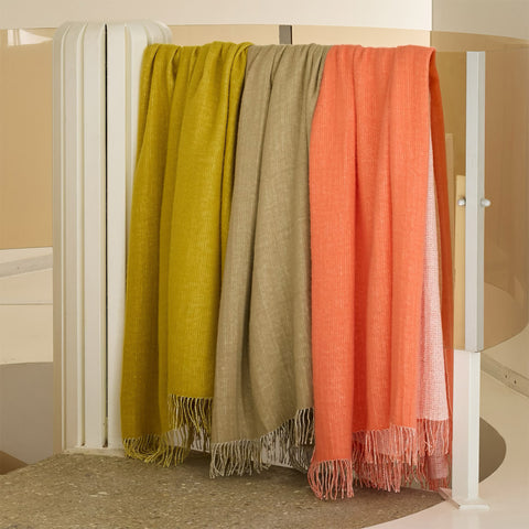Yves Delorme Mysore Throw - Corail featured image