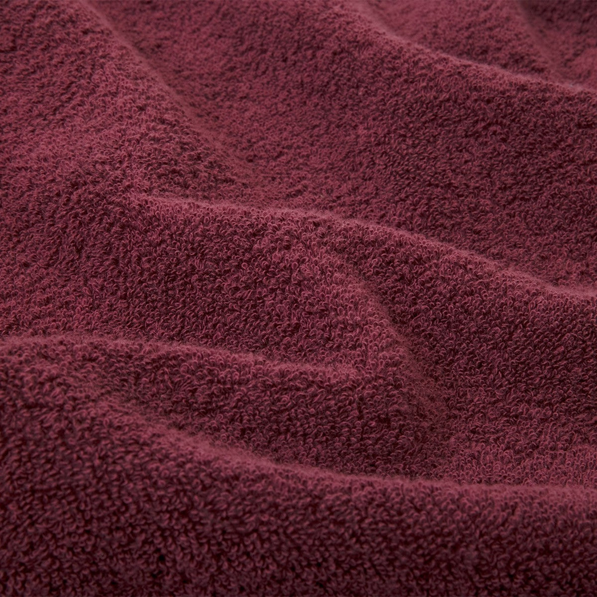 Detail Image of Yves Delorme Nature Bath Towels and Mats in Prune Color