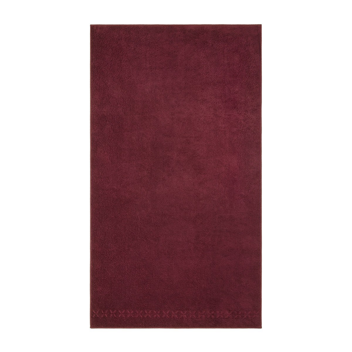 Silo Image of Yves Delorme Nature Bath Towels in Prune Color