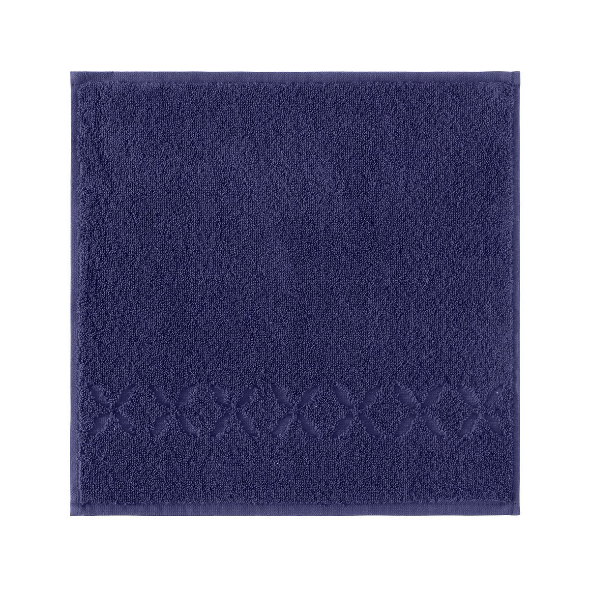 Yves Delorme Nature Wash Cloth in Encre color