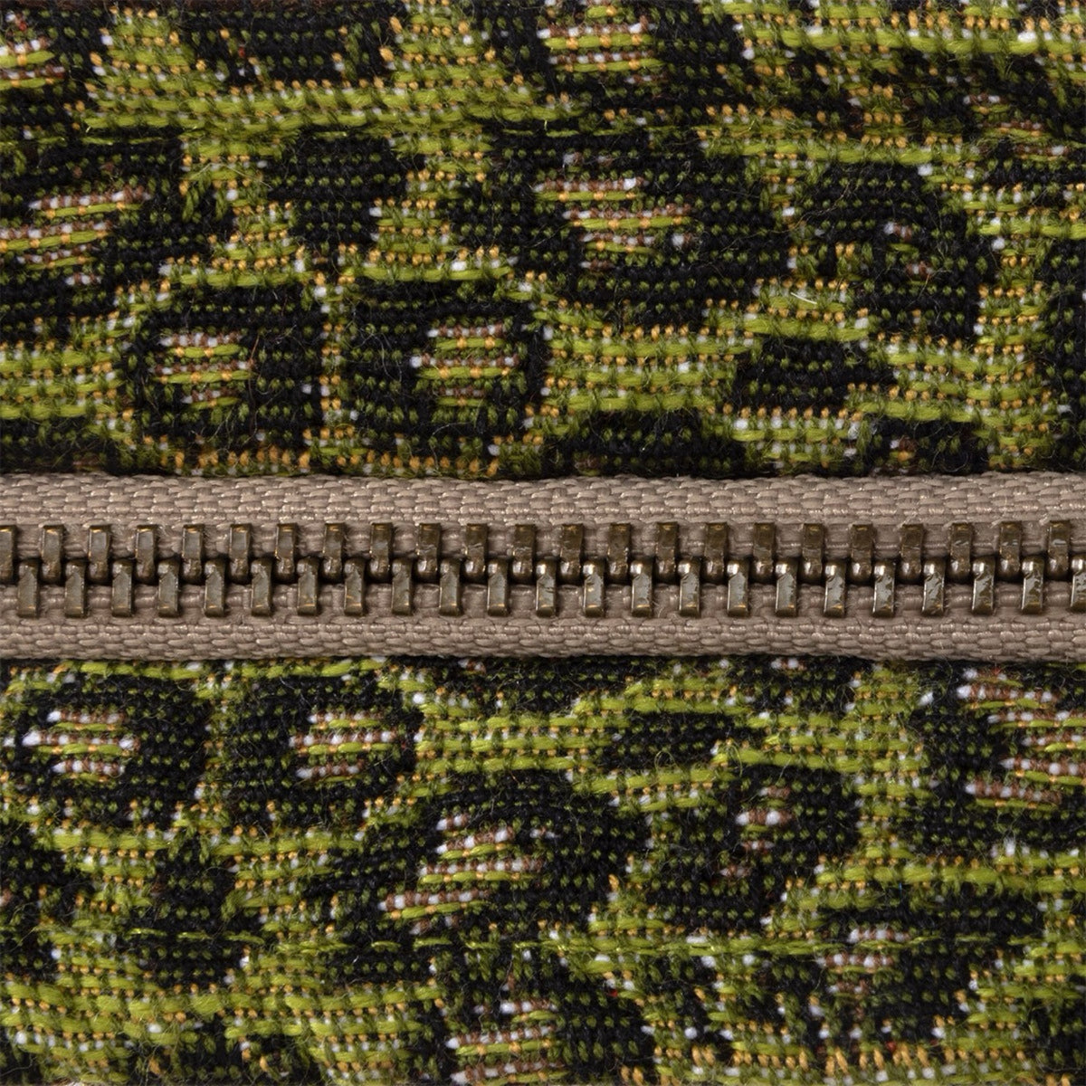 Closeup of Moka Yves Delorme Octavio Tote Bag
