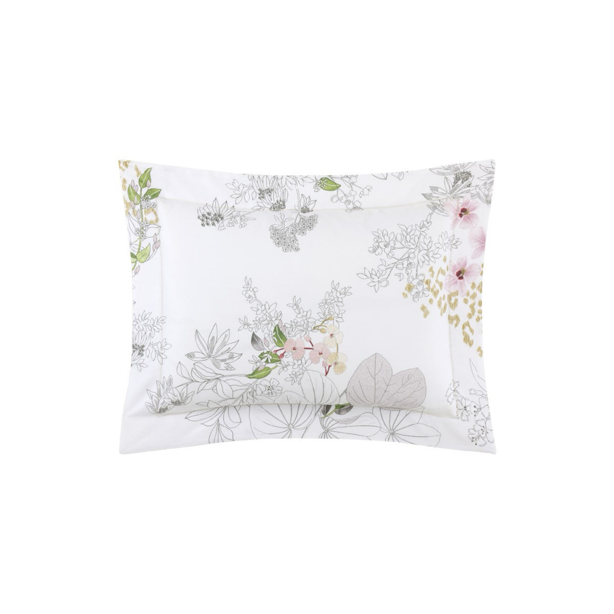 Boudoir Sham from the Yves Delorme Orchidée Bed Collection