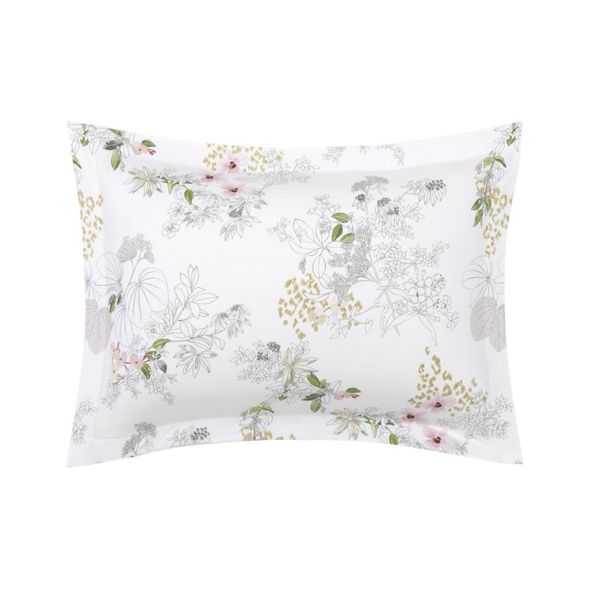 Sham Silo from the Yves Delorme Orchidée Bed Collection