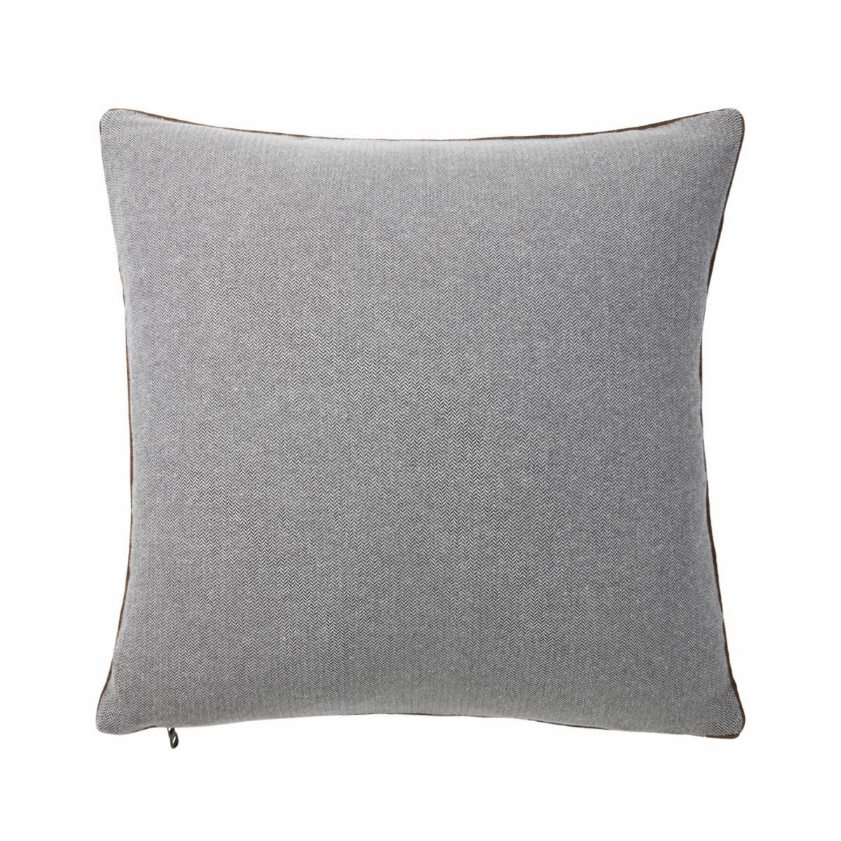 Back side of Kaki Yves Delorme Orchidia Decorative Pillows