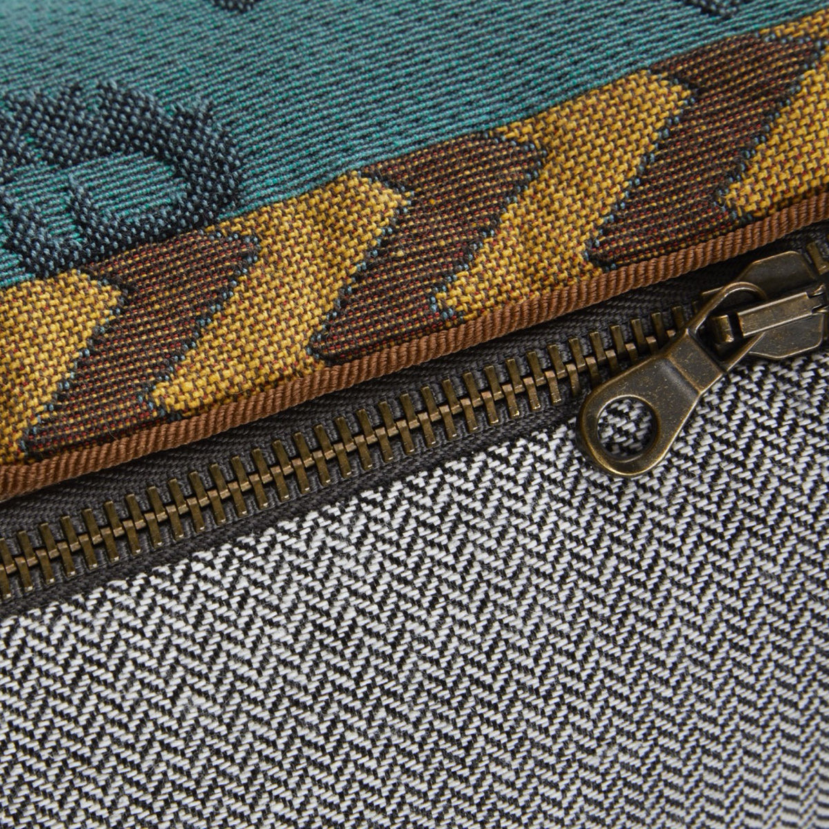 Closeup of Paon Yves Delorme Orchidia Decorative Pillows