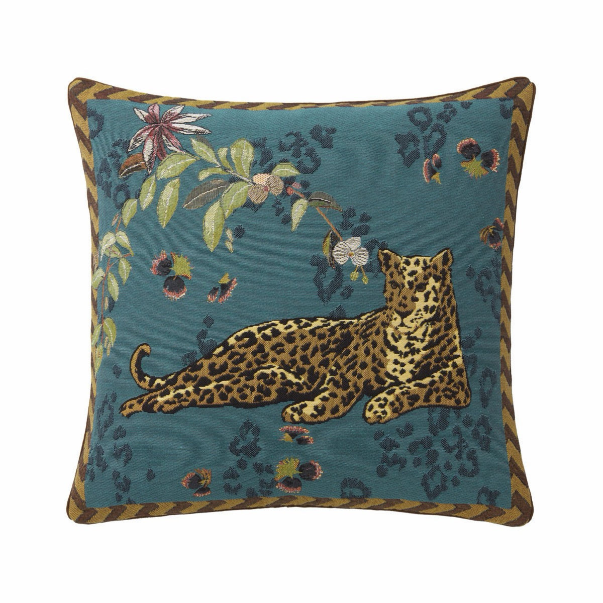 Paon Yves Delorme Orchidia Decorative Pillow