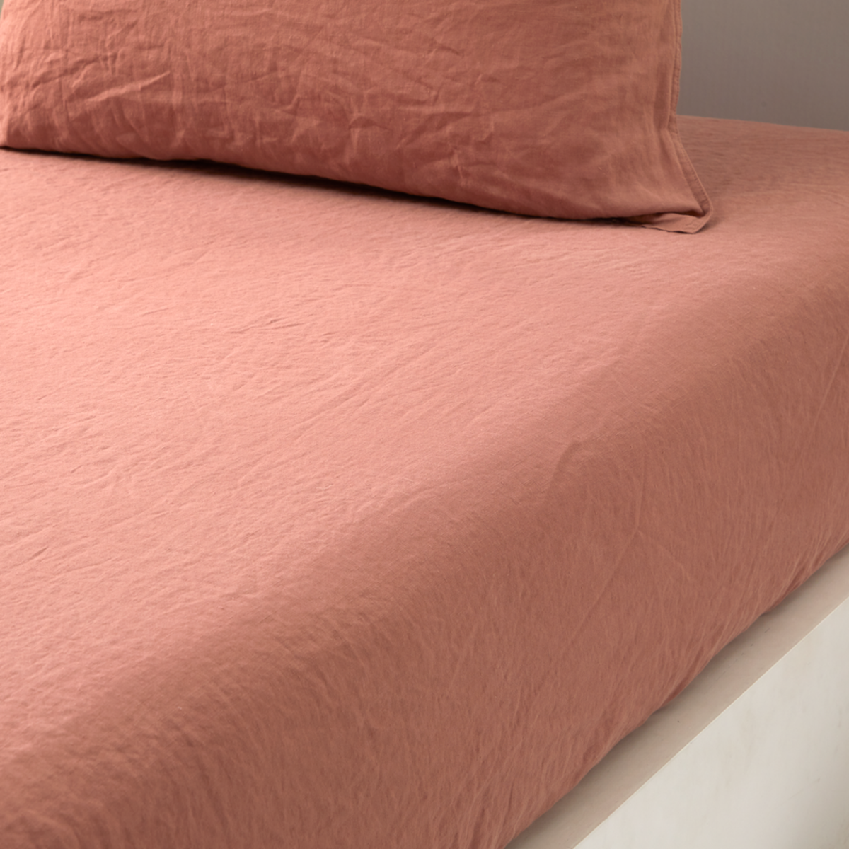 Fitted Sheet of Sienna Yves Delorme Originel Bedding