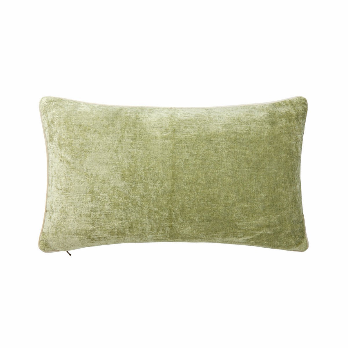 Size 13x22 of Yves Delorme Orpheo Decorative Pillow in Amande color
