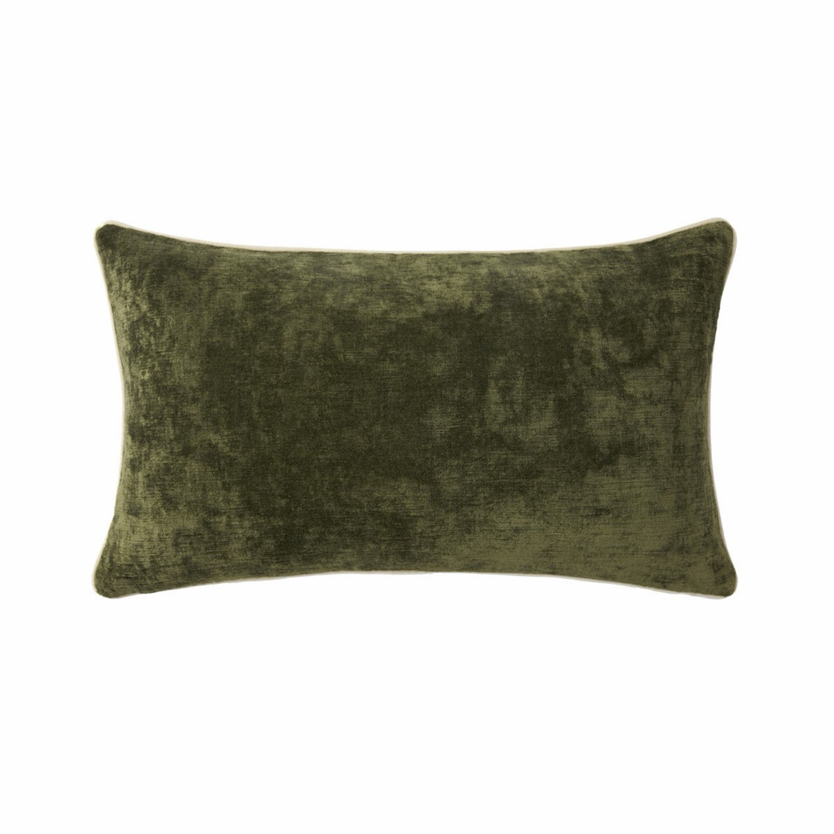 Size 13x22 of Yves Delorme Orpheo Decorative Pillow in Olivine color