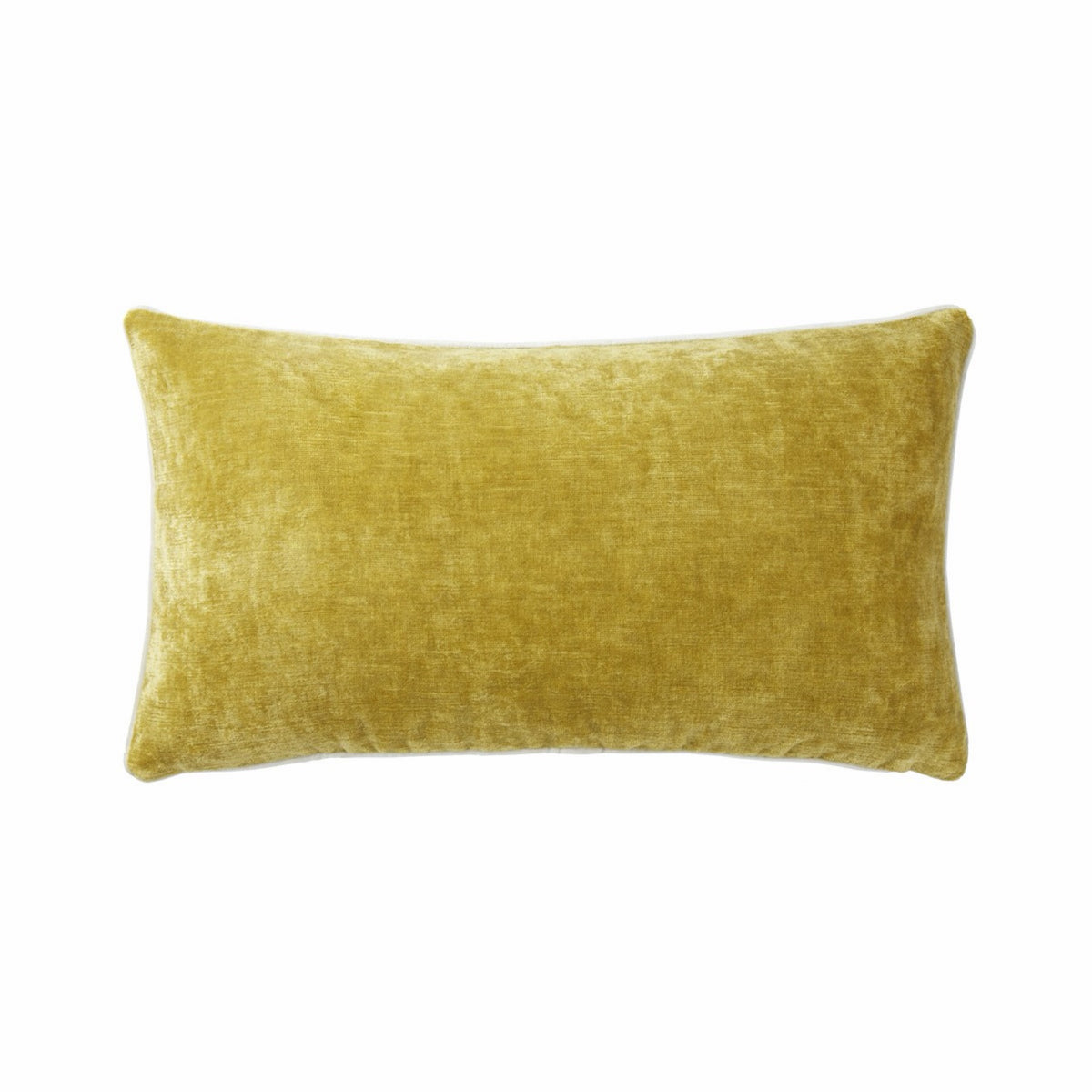 Size 13x22 of Yves Delorme Orpheo Decorative Pillow in Pollen color