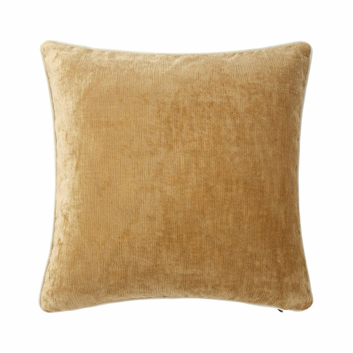 Size 18x18 of Yves Delorme Orpheo Decorative Pillow in Daim color