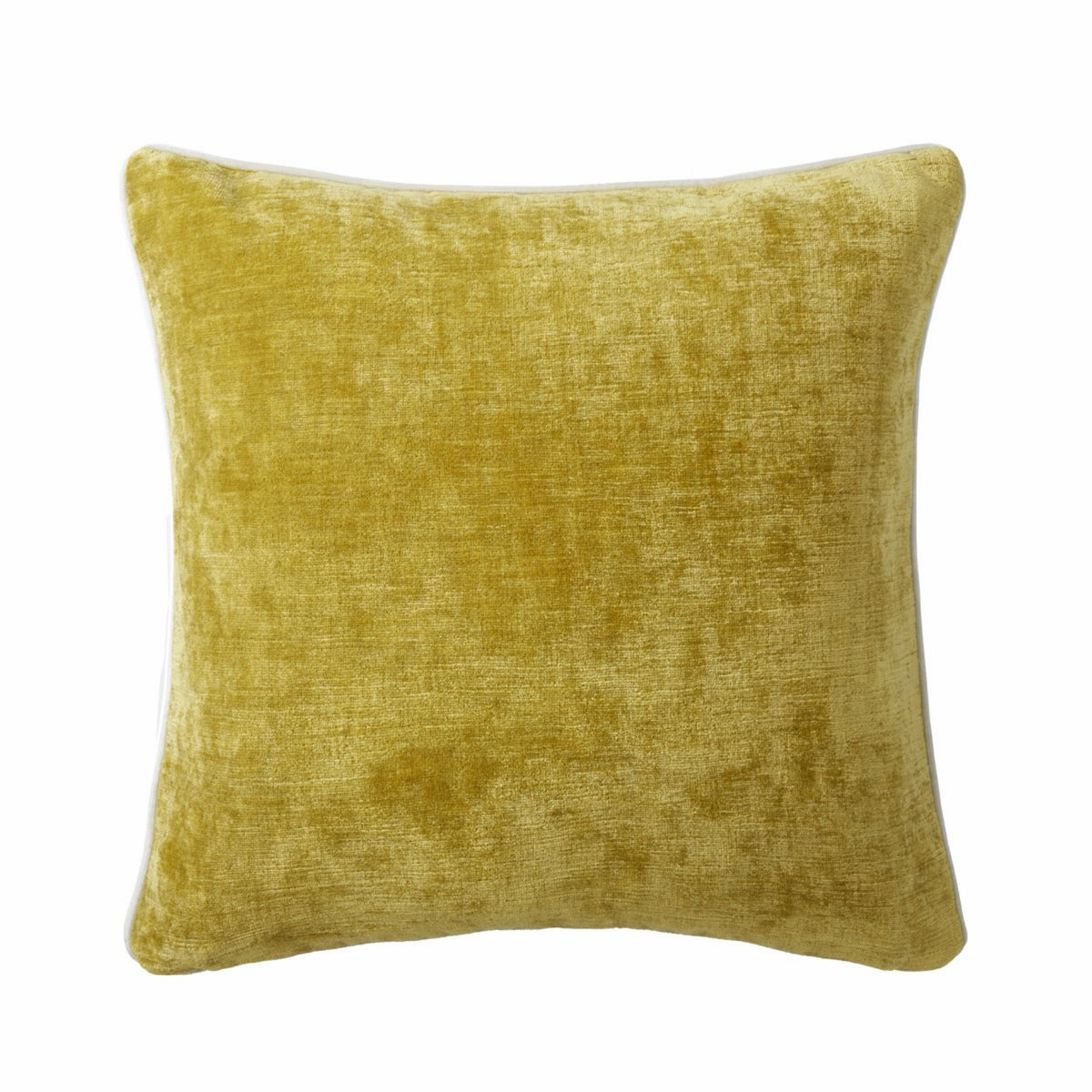 Size 18x18 of Yves Delorme Orpheo Decorative Pillow in Pollen color