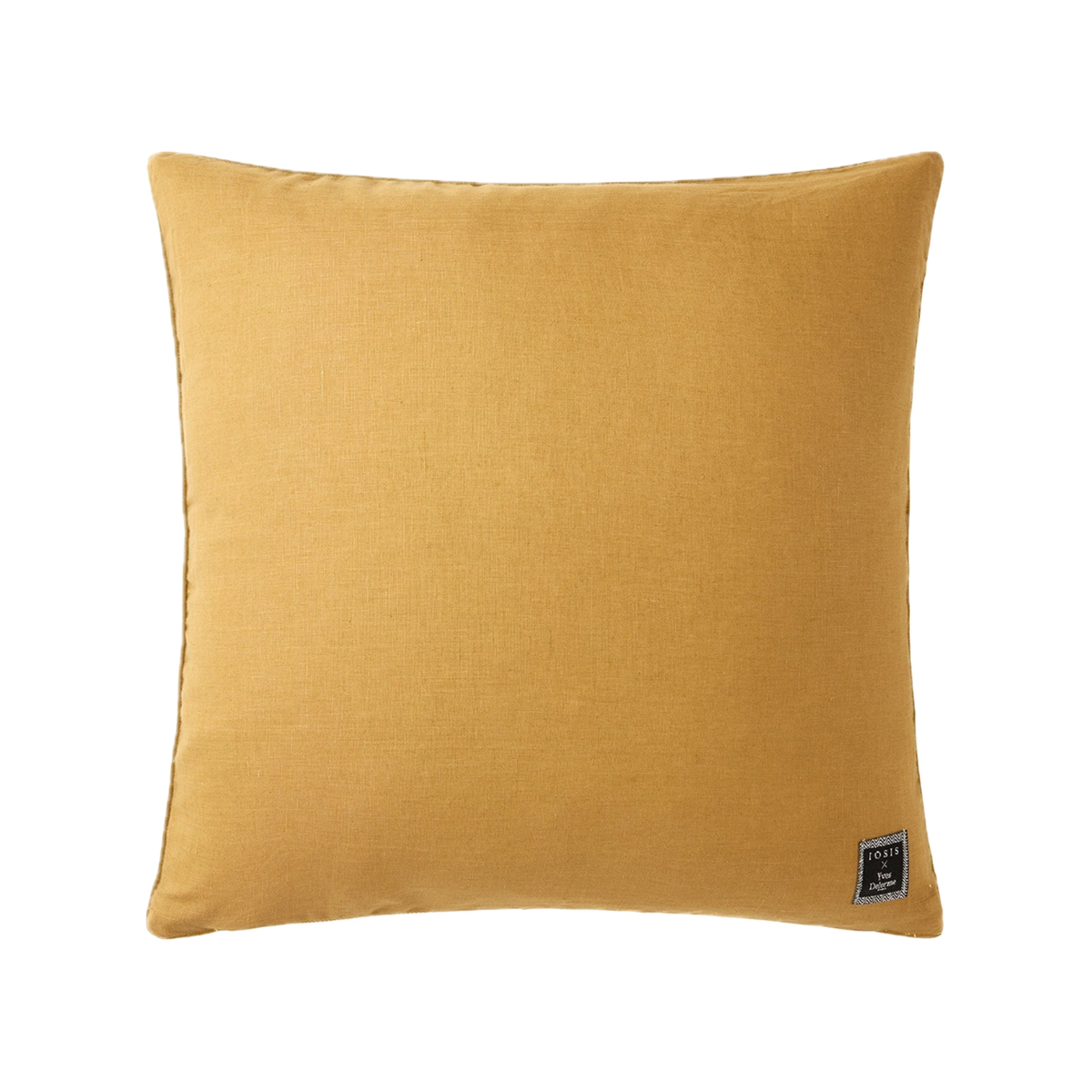Back of Yves Delorme Parc Decorative Pillow in Parme Design
