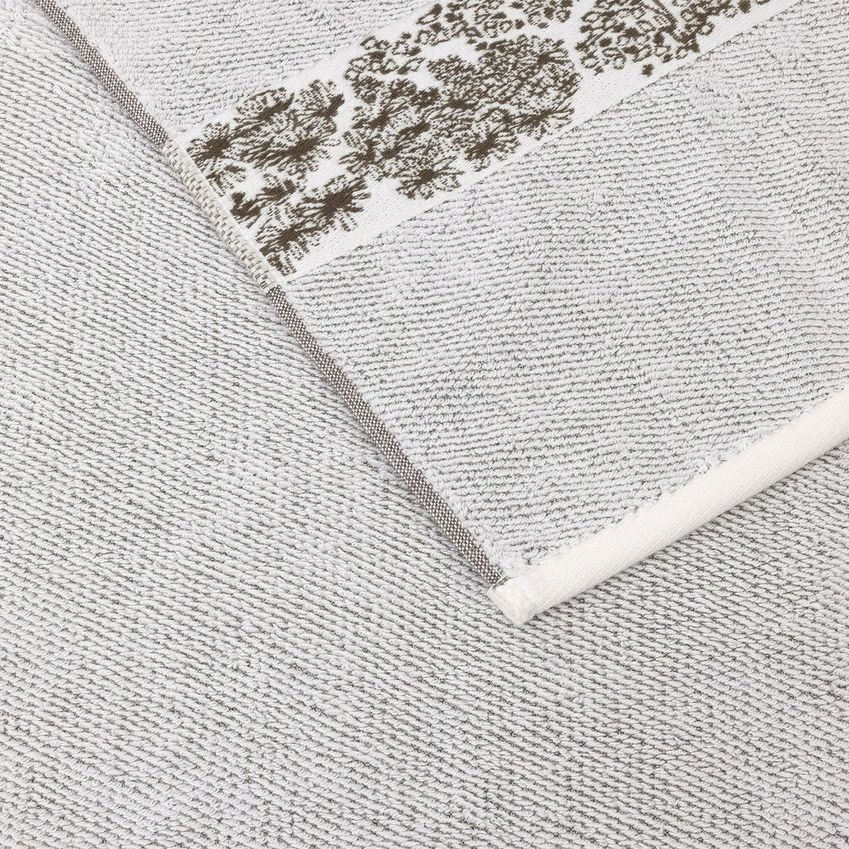 Fabric Closeup of Yves Delorme Paysages Bath Collection