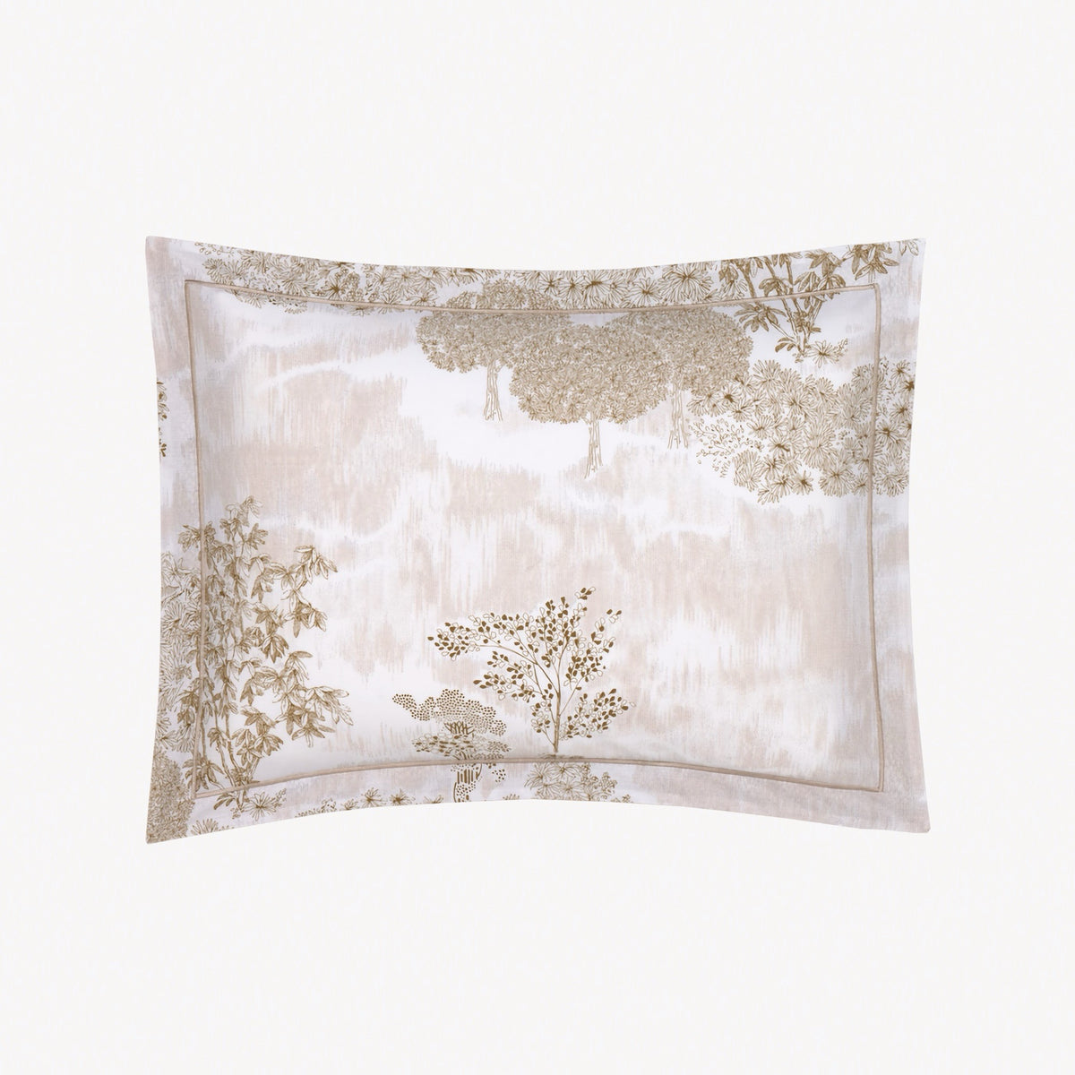 Boudoir Sham of Yves Delorme Paysages Bedding