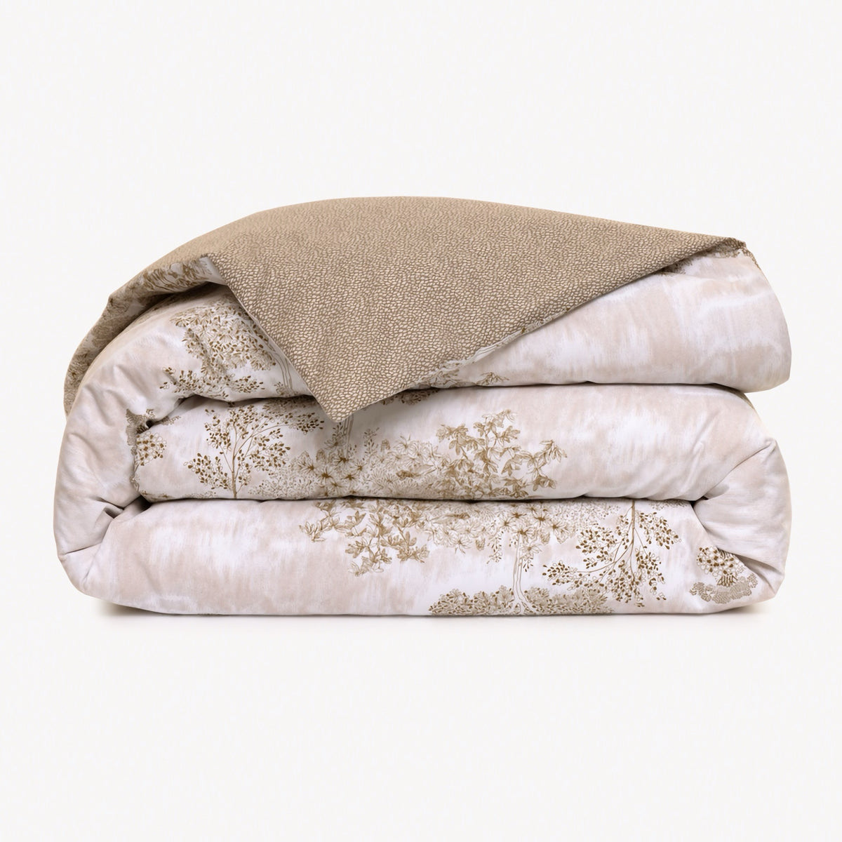 Folded Duvet Cover of Yves Delorme Paysages Bedding