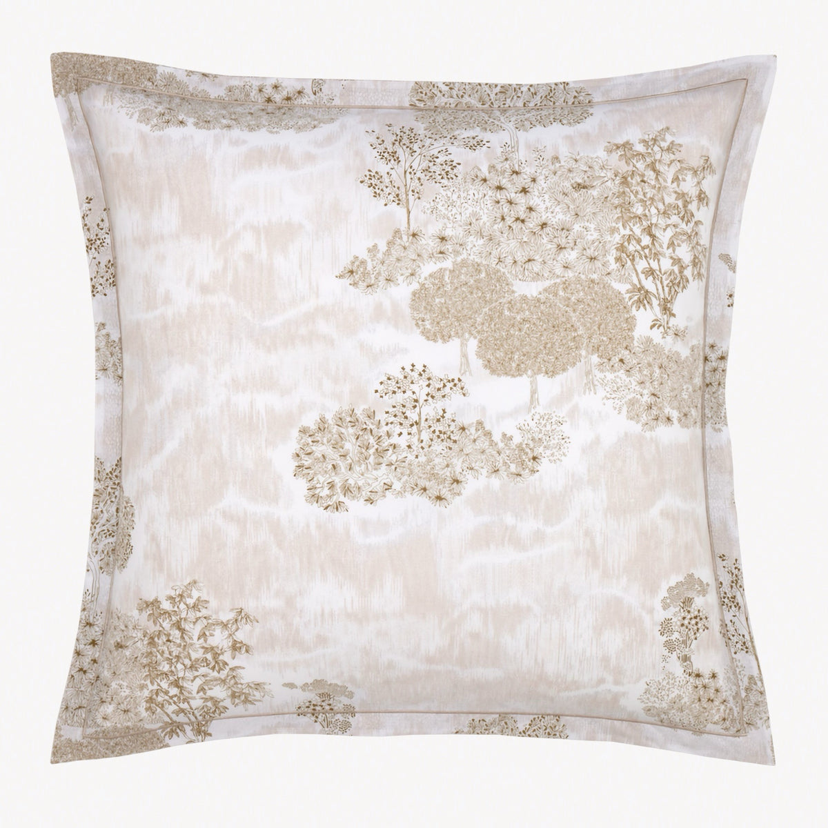 Euro Sham of Yves Delorme Paysages Bedding