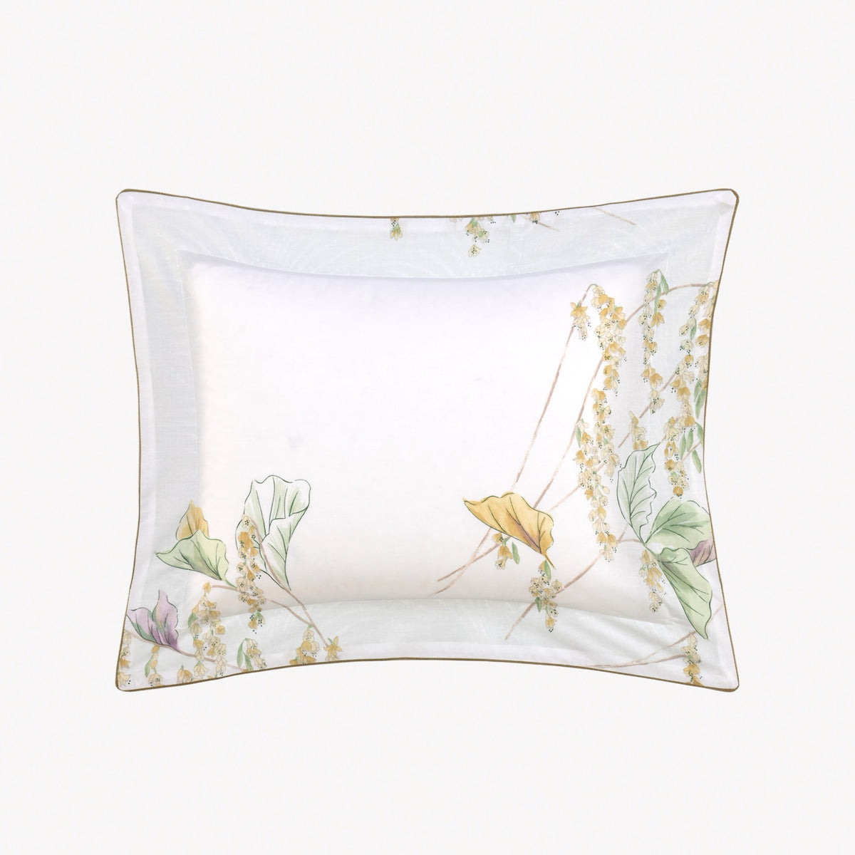 Boudoir Sham of Yves Delorme Pollen Bedding